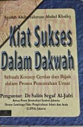 Kiat Sukses Dalam Dakwah