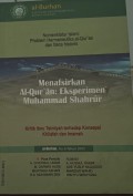 Menafsirkan Al-Qur'an Eksperiman Muhammad Shahrur