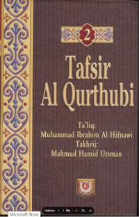 Tafsir Al-Qurthubi Jilid 2