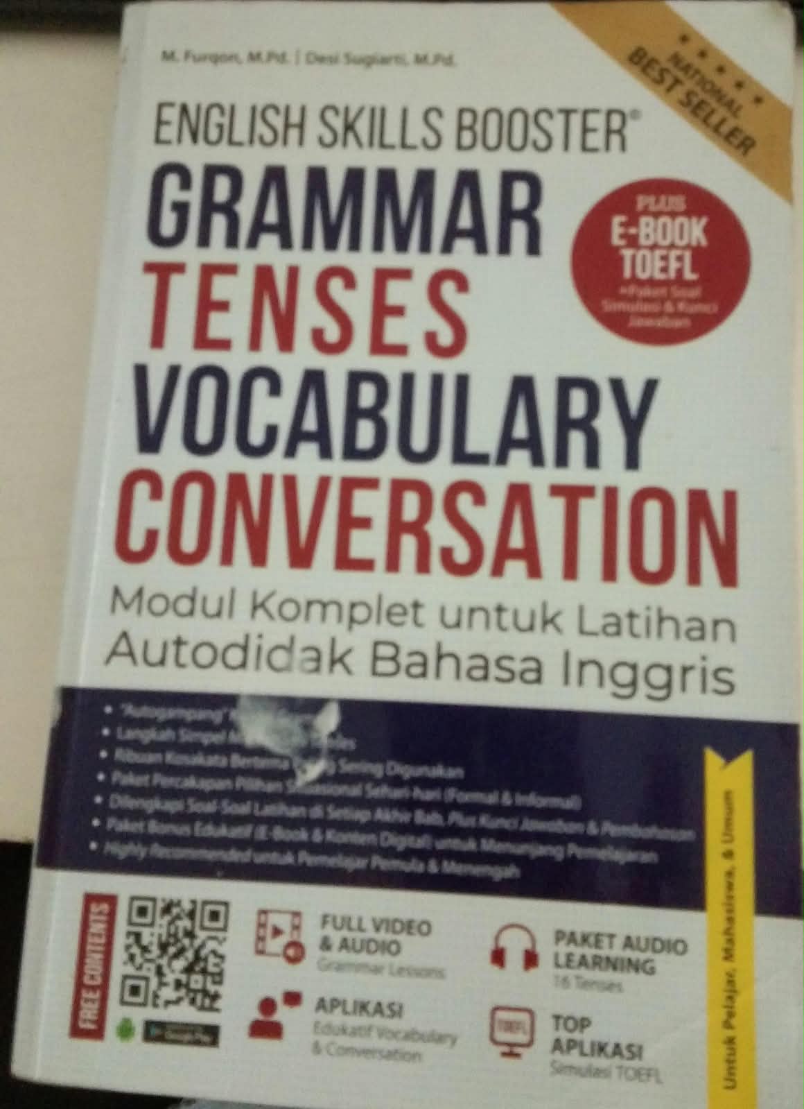 English Skills Booster Grammar Tenses Vocabulary Conversation Modul Komplet Untuk Latihan Autodidak Bahasa Inggris