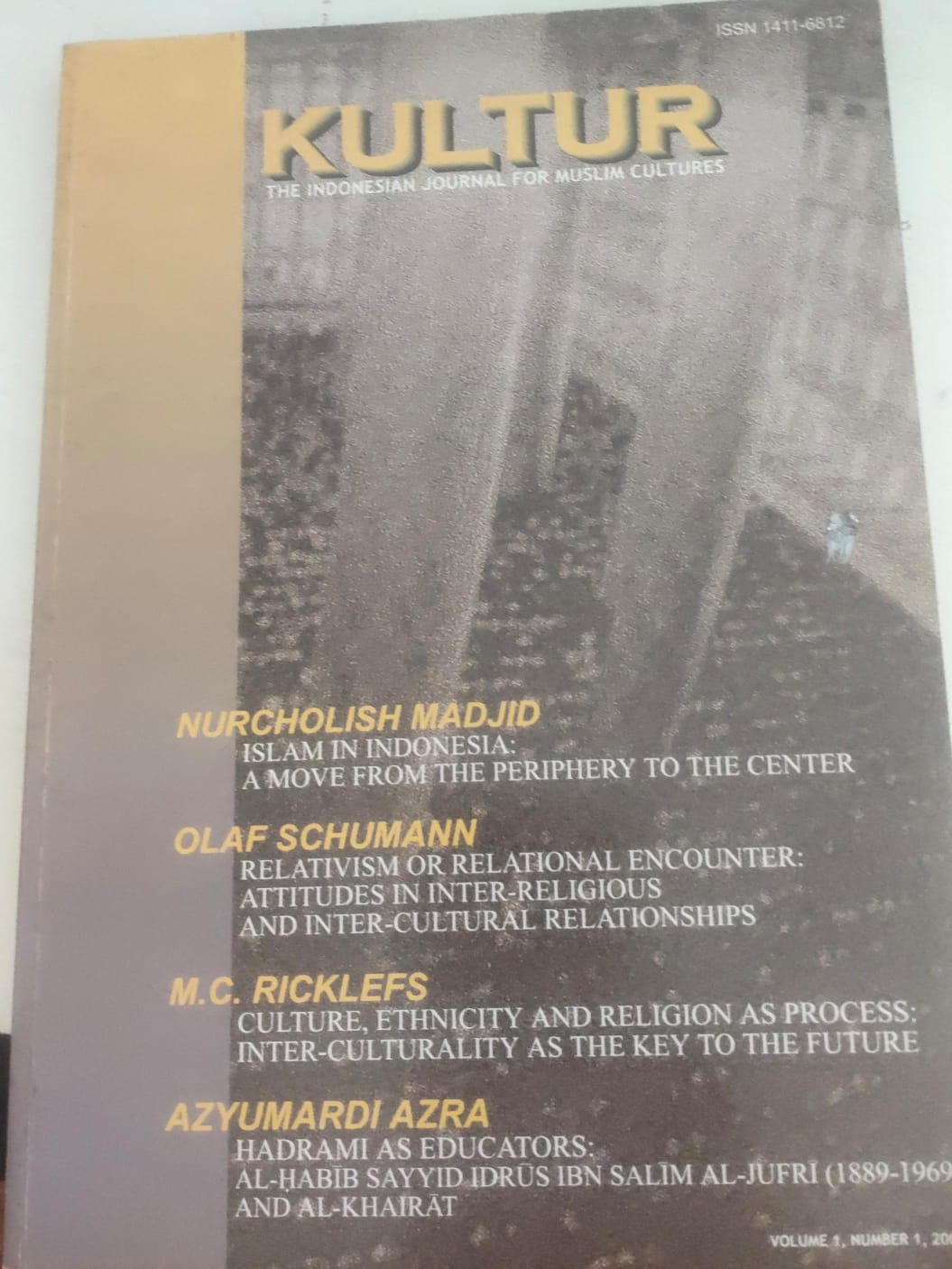 Kultur The Indonesian Journal For Muslim Cultures