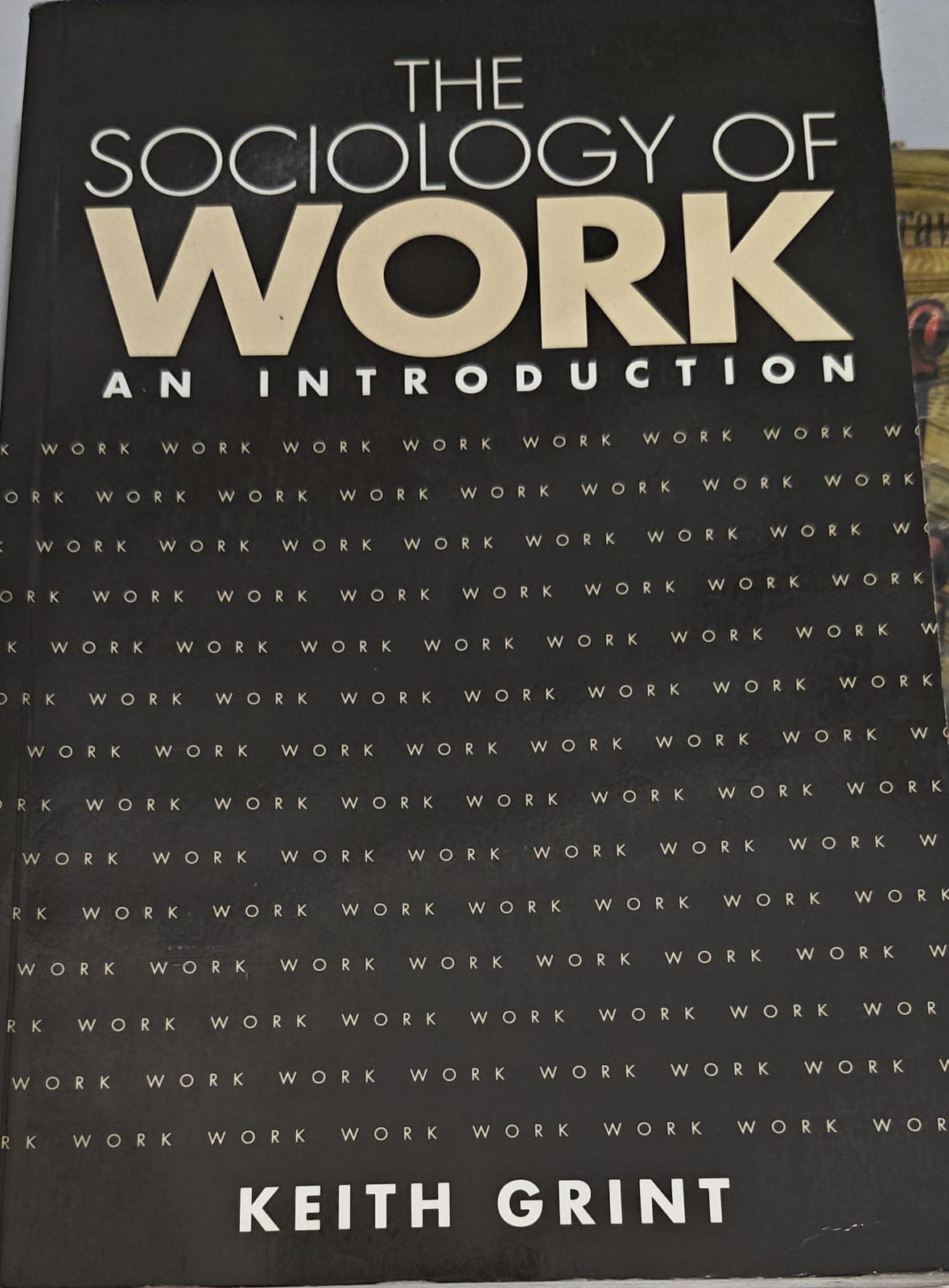 The Sociology of Work An Introduction