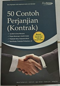 Image of 50 Contoh Perjanjian (Kontrak)