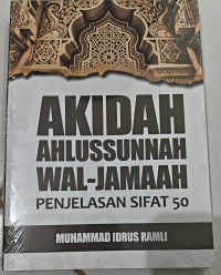 Image of Akidah Ahlussunnah Wal-Jamaah: Penjelasan Sifat 50