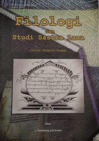 Image of Filologi Dan Studi Sastra Lama