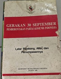 Image of Gerakan 30 September Pemberontakan Partai Komunis Indonesia