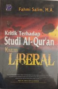 Kritik Terhadap Studi Al-Qur'an Kaum Liberal