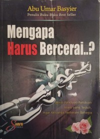 Image of Mengapa Harus Bercerai?