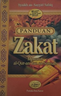 Image of Panduan Zakat Menurut Al-Qur'an dan As-Sunnah