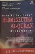 Prinsip dan Dasar Hermeneutika Al-Quran Kontemporer