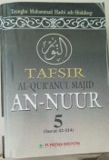 Tafsir Al-Qur'anul Majid An-Nur Jilid 5